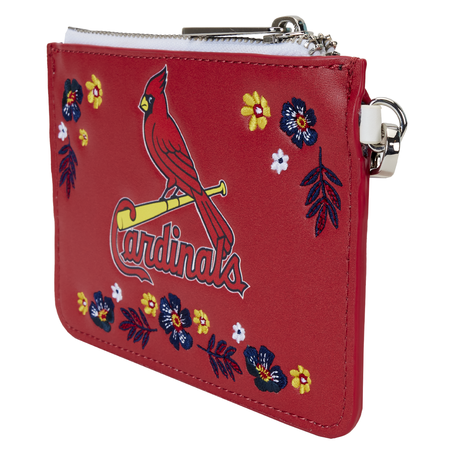 MLBWC0010-LFMLBSTLOUISCARDINALSFLORALWRISTCLUTCH0165SIDE_png